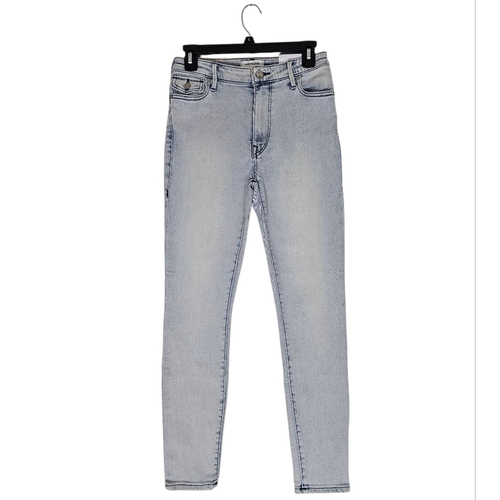 True Religion High Rise Skinny Jennie Curvy Light Blue Skinny Jeans 28W NWT